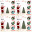 Arbre de Noël 8 pi avec 2850 pointes, baies rouges et pommes de pin - branches PE + PVC enneigées, conception à charnières pour une installation facile, support en métal robuste - Décoration d'arbre de Noël naturelle-926929290