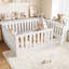 Lit de plancher en bois massif pour enfants Montessori-1827423672-1827423668