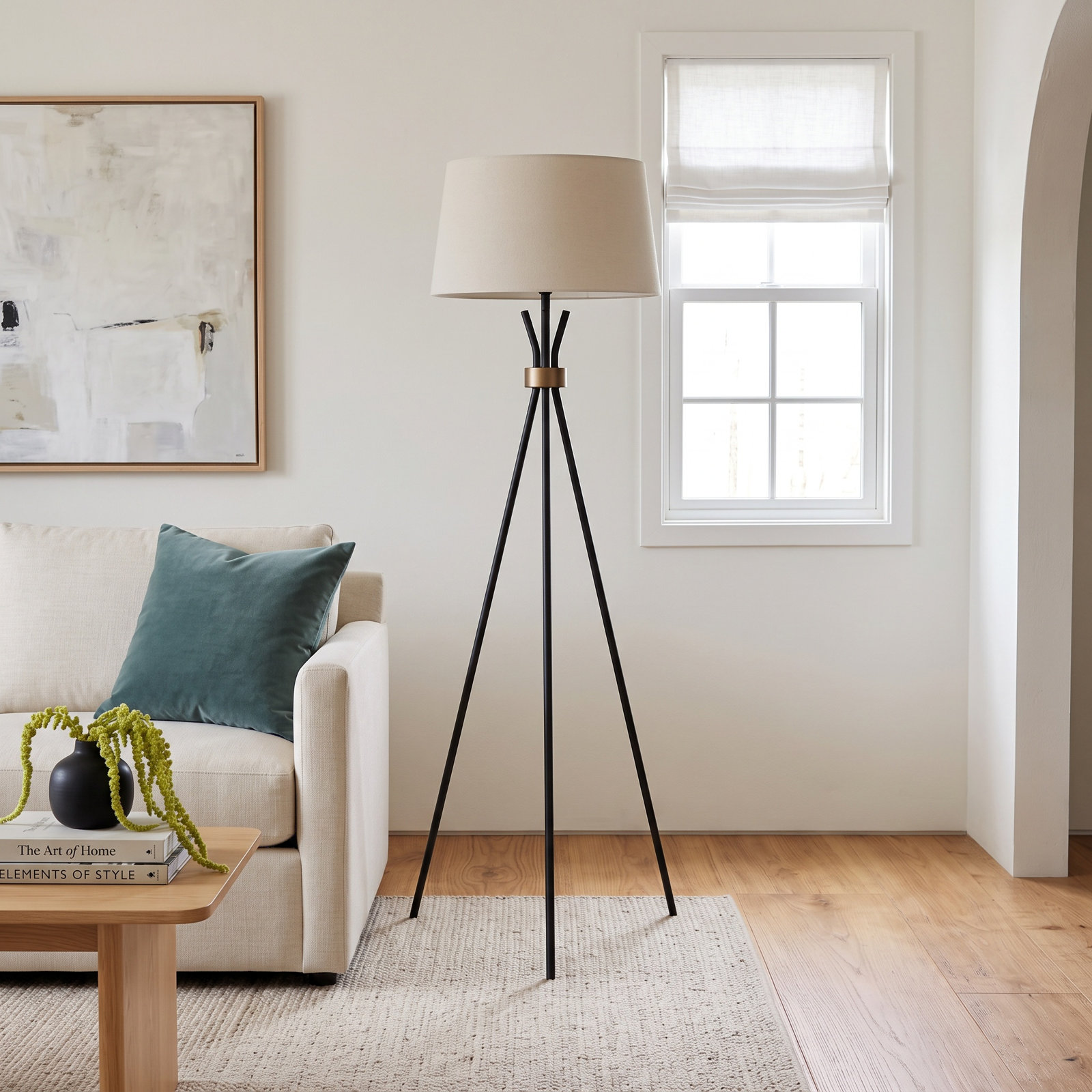 Carmine 60 " Smart-Enabled Floor Lamp