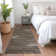 Premium Machine Washable Prisco Brown Rug