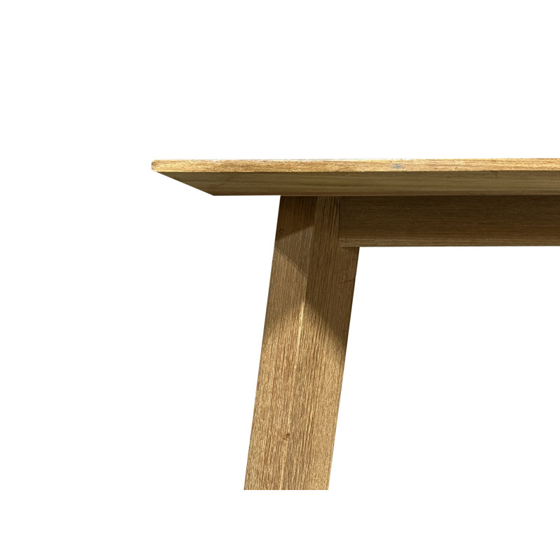 Table de salle à manger d'extérieur Renika, H 30,25 po x l 39,4 po x L 94,5 po