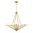 Rivage 4-Light Hubbs in Warm Brass-293880104
