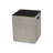 Ceramic Top Tank Holder Side Table In Concrete Structure Lightweight With Polished
