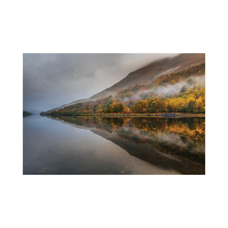 Misty Loch by Adrian Popan - Wrapped Canvas Print, 66.04 cm H x 45.72 cm W x 3.175 cm D