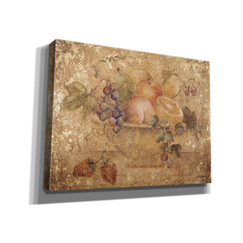 «Summer Harvest» par Cheri Blum, art mural sur toile, H 12 po x l 16 po x P 0,75 po