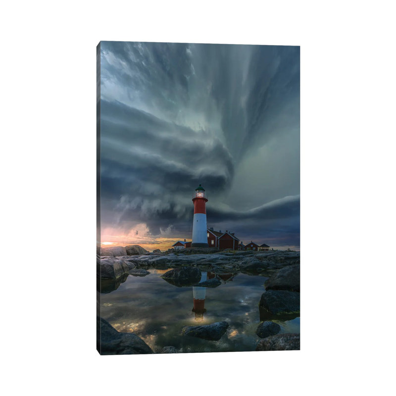 Rocky Light by Brent Shavnore - Wrapped Canvas Gallery-Wrapped Canvas Giclée, 20.32 cm H x 30.48 cm W