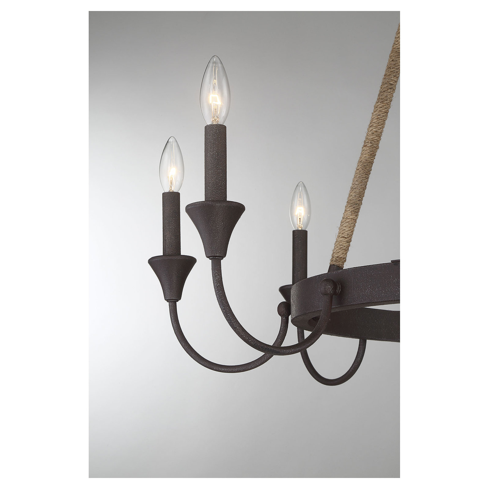 Dimmable Chandelier, 34"