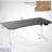 63" x 32" Electric Desk with Touch Screen Memory Controller, 2E1B Series-89075465