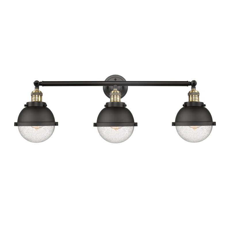 Shauna 3 - Light Vanity Light, Incandescent, Brushed Brass, Seedy