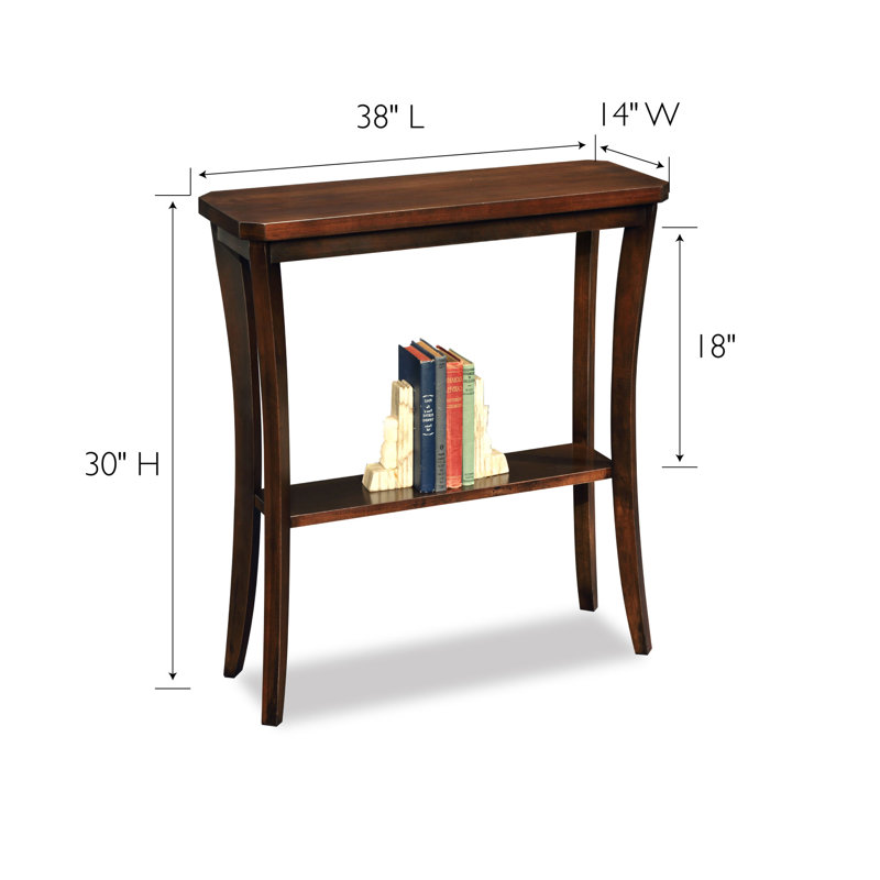 Boa Solid Wood Console Hall Stand, Chocolate Cherry