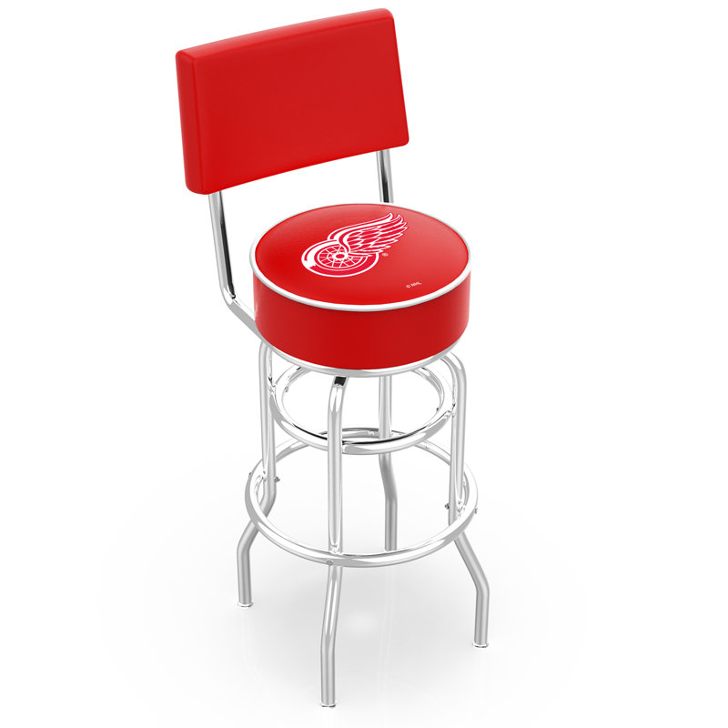 Tabouret tournant 25 "avec coussin NHL, Detroit Red Wings