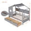 Lit simple en bois avec 2 tiroirs, lit pour enfant avec tablette de rangement, -6733681