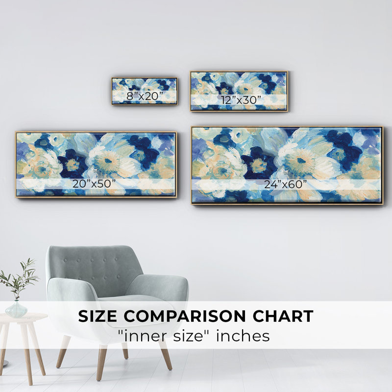 Blue Nocturne II- Framed Canvas
