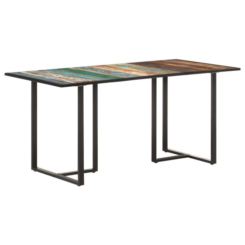Sheilds Rectangular Dining Table, H76 x L160 x W80cm, Multicolour