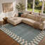 Fifth Avenue Check Border Rug-1418270973-1418270974