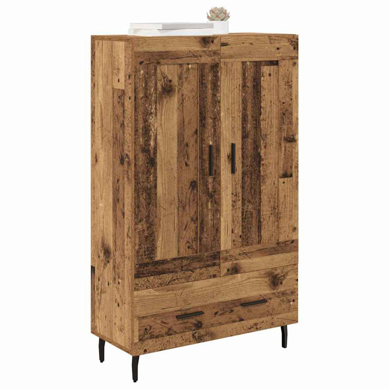 Highboard Accent Chest, Old Wood