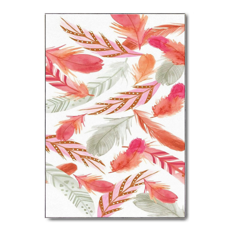Tapis en coton Dayanara, Tapis de couloir 2 pi 7 po x 6 pi 7 po