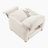 Salton 37.5" Modern & Contemporary Chenille Fabric Power Reclining Chair with Wall-Hugger Design, USB-A & C Charging Ports