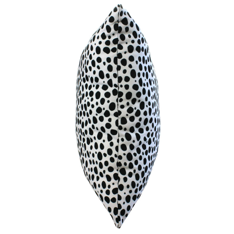 Emer Animal Print Reversible Throw Pillow, White