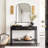Iron Framed Arched Wall Mirror for Bathroom & Bedroom-732251733-732251735