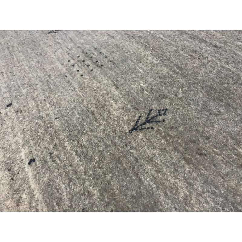 Tapis beige noué à la main de haute qualité