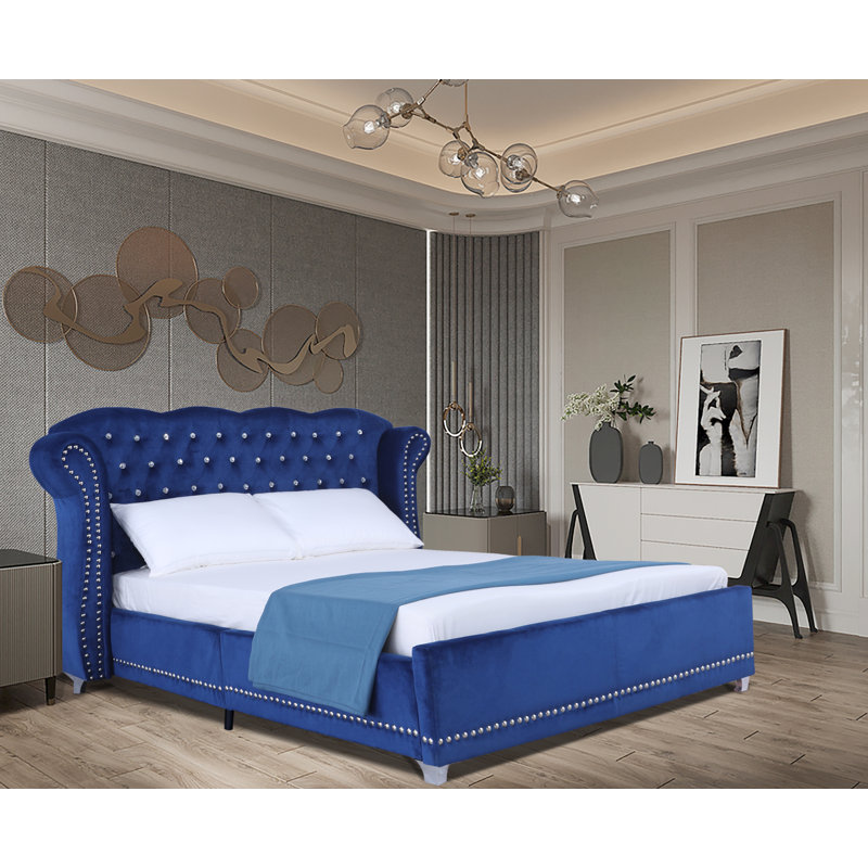 Lit Forace, Velours bleu