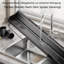 Wall Mounted Required Stainless Steel Spice Rack