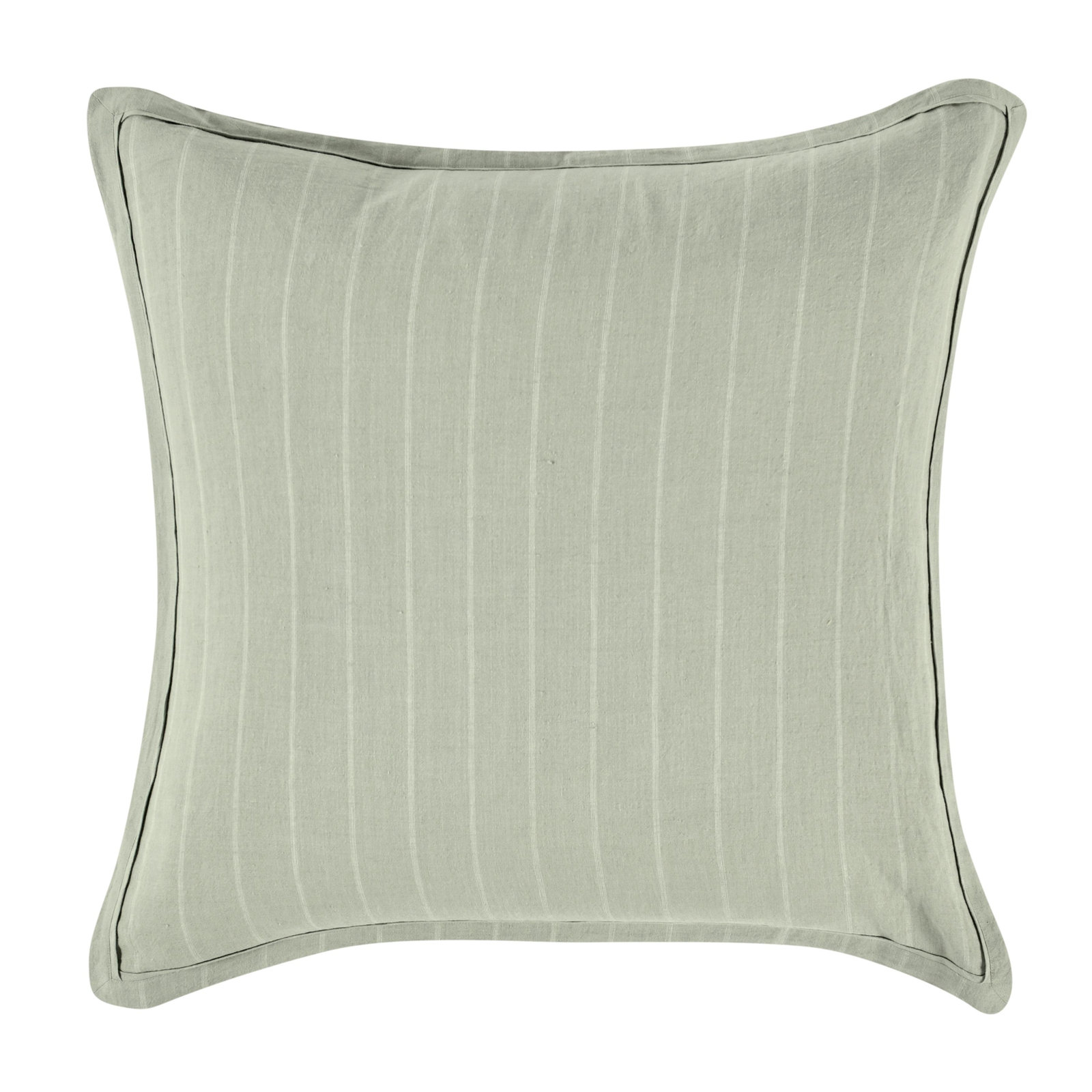 Keegan Linen Shams, Euro Sham, Sage Green