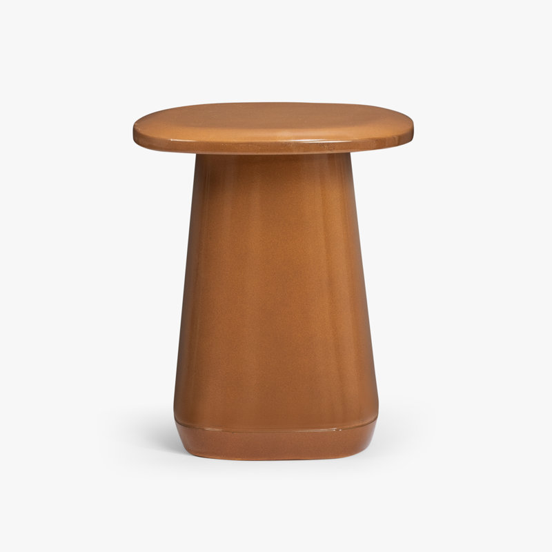 Table de bout Kerri, Brun