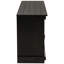 Meuble télé pour téléviseur à écran plat de 65 po avec deux tablettes ouvertes et six compartiments de style moderne en bois rugueux 60 69 Tvs-2131448050
