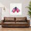 Collage insectes I, papillon contemporain-1669981503