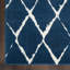 Tapis bleu marine / blanc Auton-1921205862