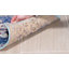 Felty Oriental Blue/Grey/Beige Area Rug-1087835548