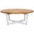 Calysta Round Acacia Outdoor Coffee Table-1372667531