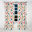 Watercolor Nostalgic Polka Dot Harmony - Rideau abstrait - Rideau occultant - 1 panneaux-107551211