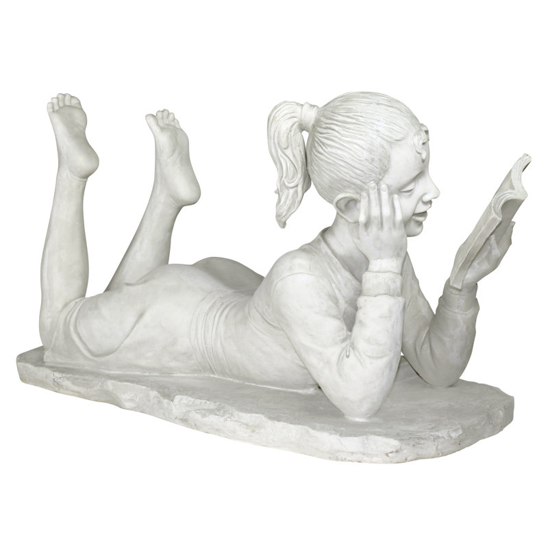 Statue de jardin glenda the reading fille