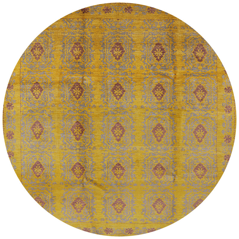 Oriental Indoor Rug, Round 7'