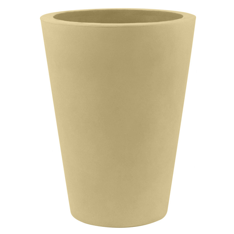 Nano Resin Pot Planter, 11" H x 5.5" W x 5.5" D, Steel