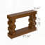Console en bois pour le salon