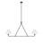 2 - Light Candle Style Linear Chandelier-1639651730