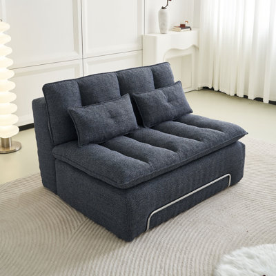 Upholstered 52.36 " Chenille Loveseat