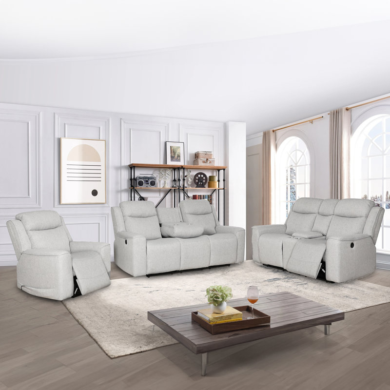 Ensemble de salon inclinable 3 pièces Baillie
