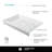 42" W x 36" D Single Shower Base