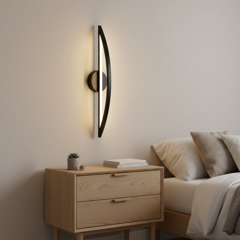 Luminaire mural à DEL Bow, H 24 po x l 4,7 po x P 5,1 po, 12 W