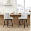 Tabouret de comptoir pivotant 26 po Luong-1283063615
