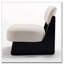 Fauteuil d'appoint en tissu Boucle