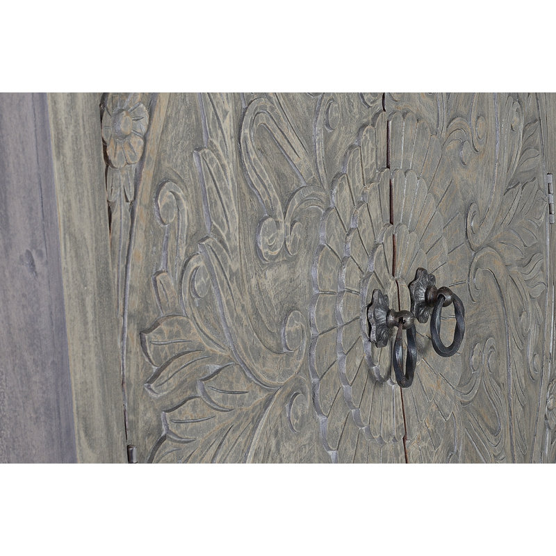 Ione 116cm Solid Wood Sideboard