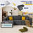 Compression Cloud Sectionals, 109 In Corduroy Modern Home Sofa