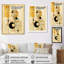 Beige géométrie en mouvement II sur toile-1438067813-1438067812