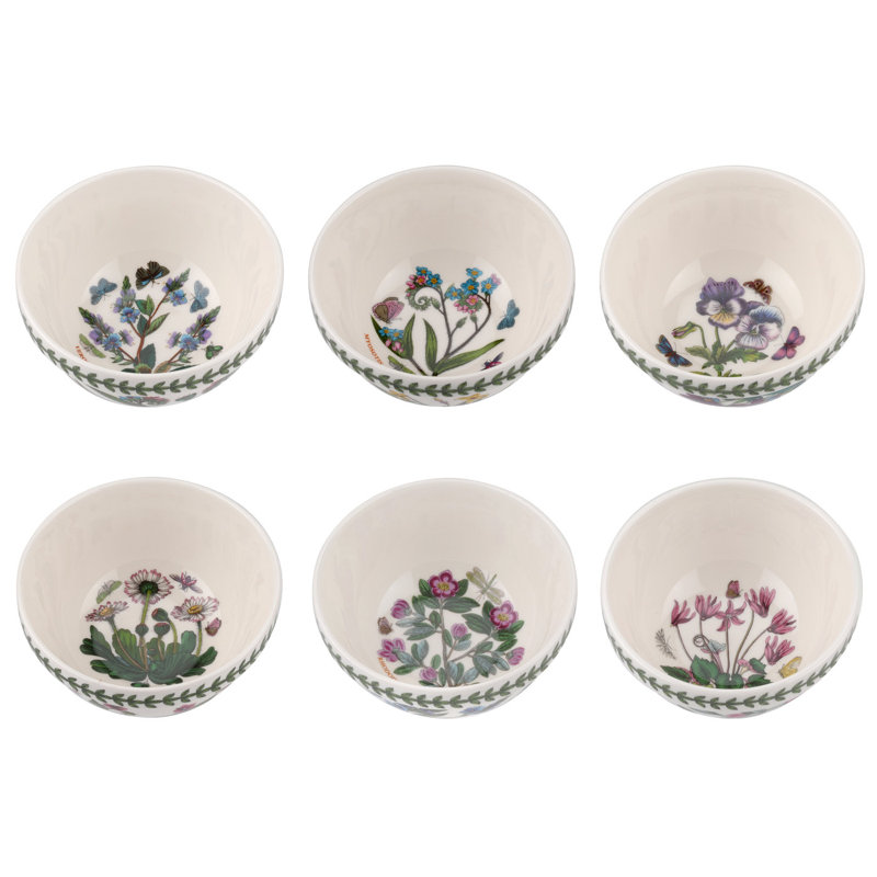 Portmeirion Botanic Garden - Stacking Bowls, 6cm H x 12.5cm W x 12.5cm D